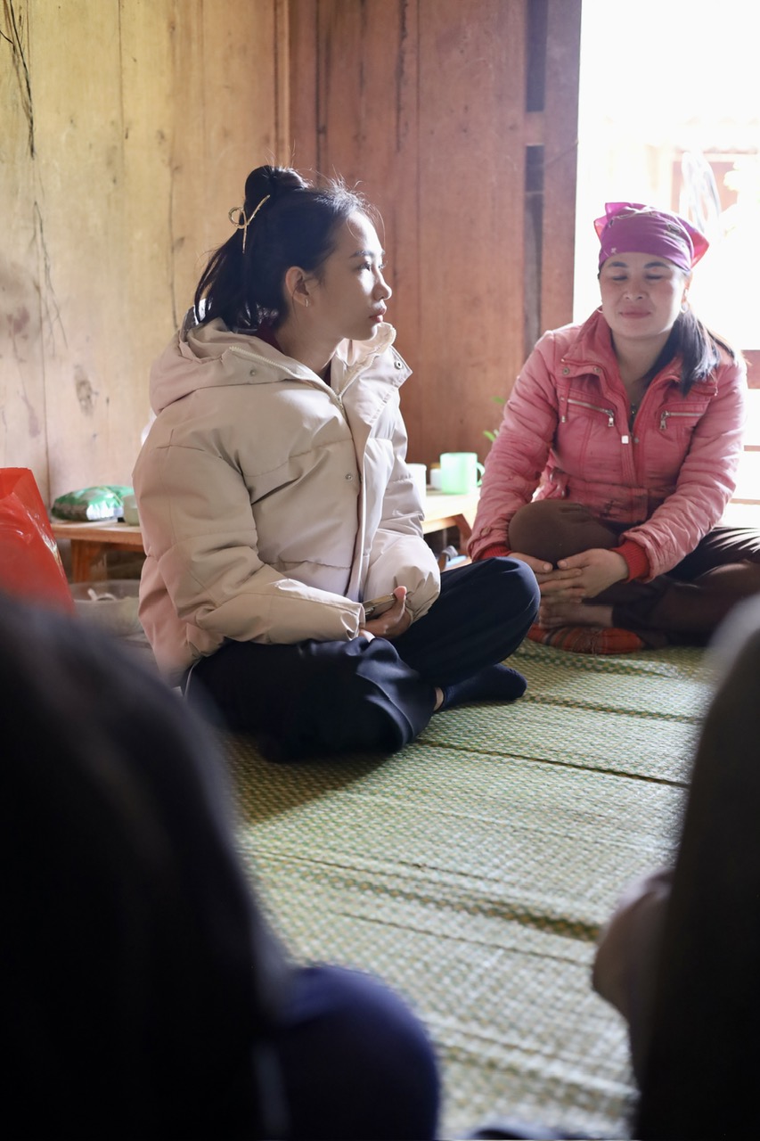 Thăm hộ khó khăn - Hộ anh Mùi Văn Nởi (Bản Nà An, Vân Hồ, Sơn La)